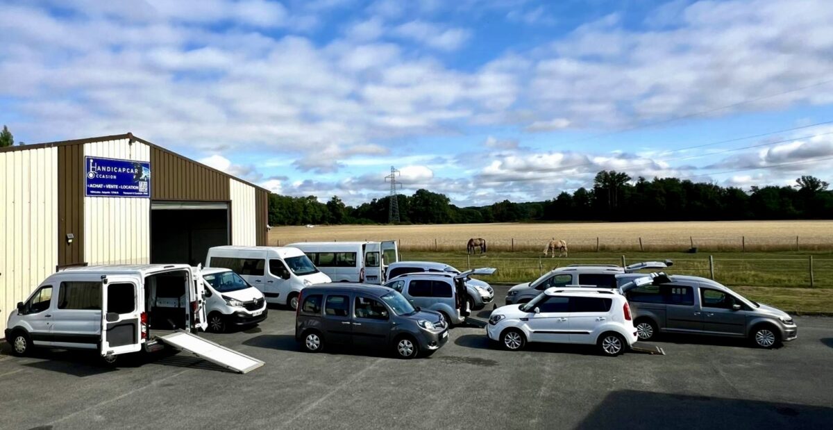L’agence d’Amillis en Seine-et-Marne, ses véhicules TPMR et la campagne briarde