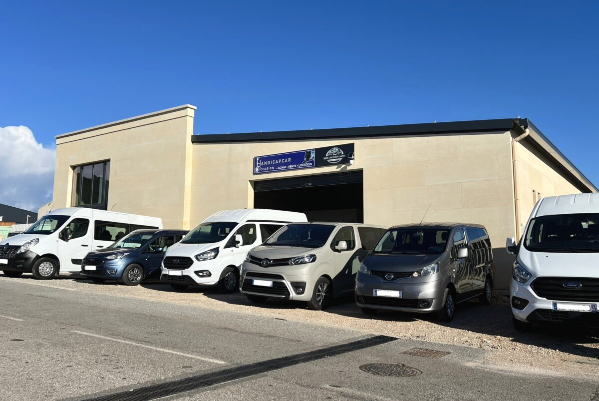 Façade de l’agence HandicapCar Occasion aux Arcs-sur-Argens
