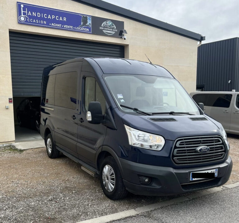 Ford Transit L2H2 - TPMR - Jusqu'à 4 fauteuils roulants