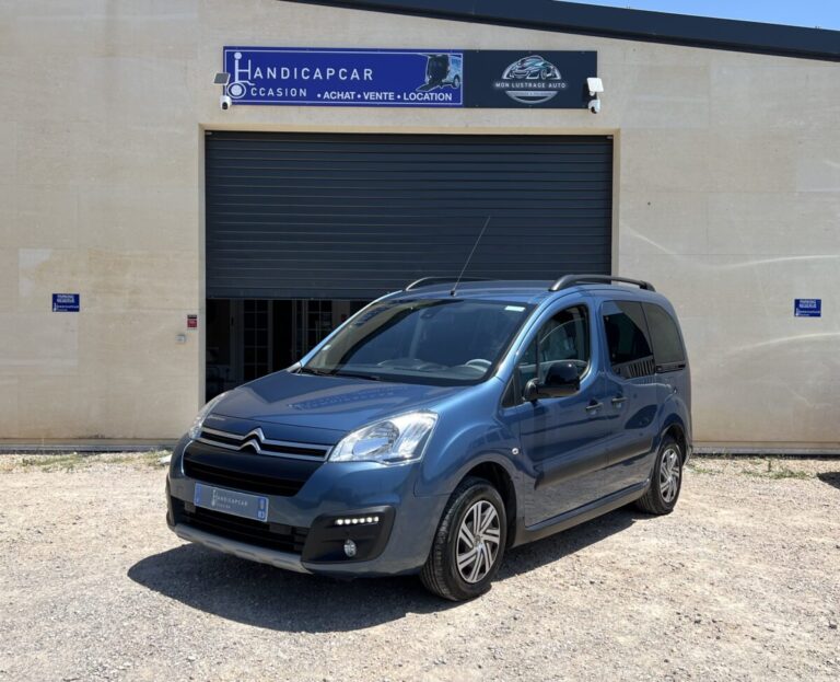 Citroen Berlingo TPMR - Décaissement API  + rampe d'accès manuelle